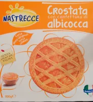 crostata con confettura di albicocca