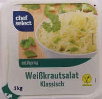 Weißkrautsalat klassisch, mit Paprika