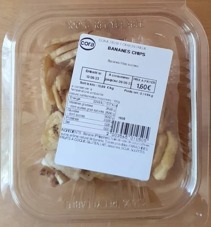 Bananes chips