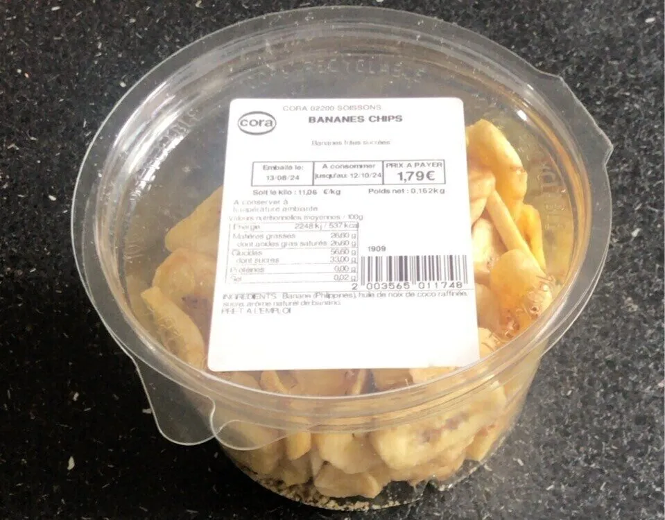 Bananes chips