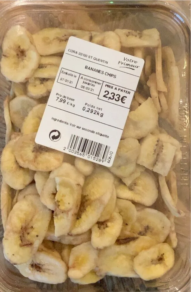 Bananes chips