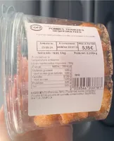 Pommes tranchées deshydratées