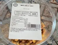 Maïs grillé salé