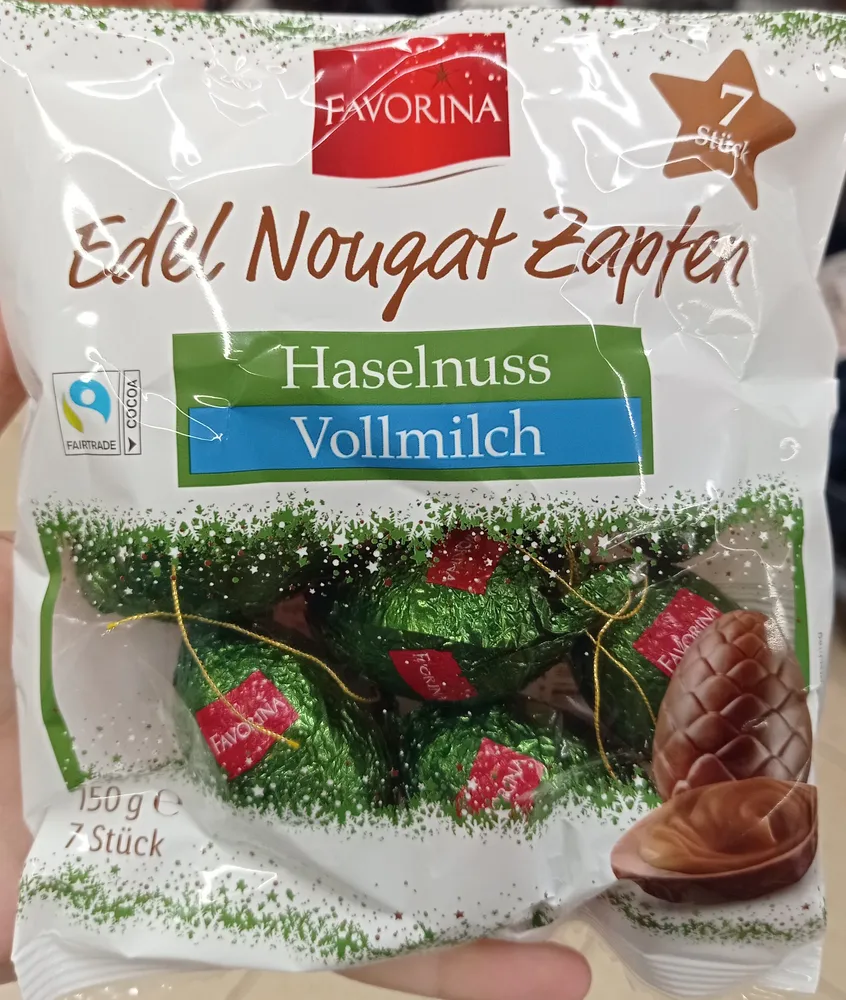 Edel Nougat Zapfen