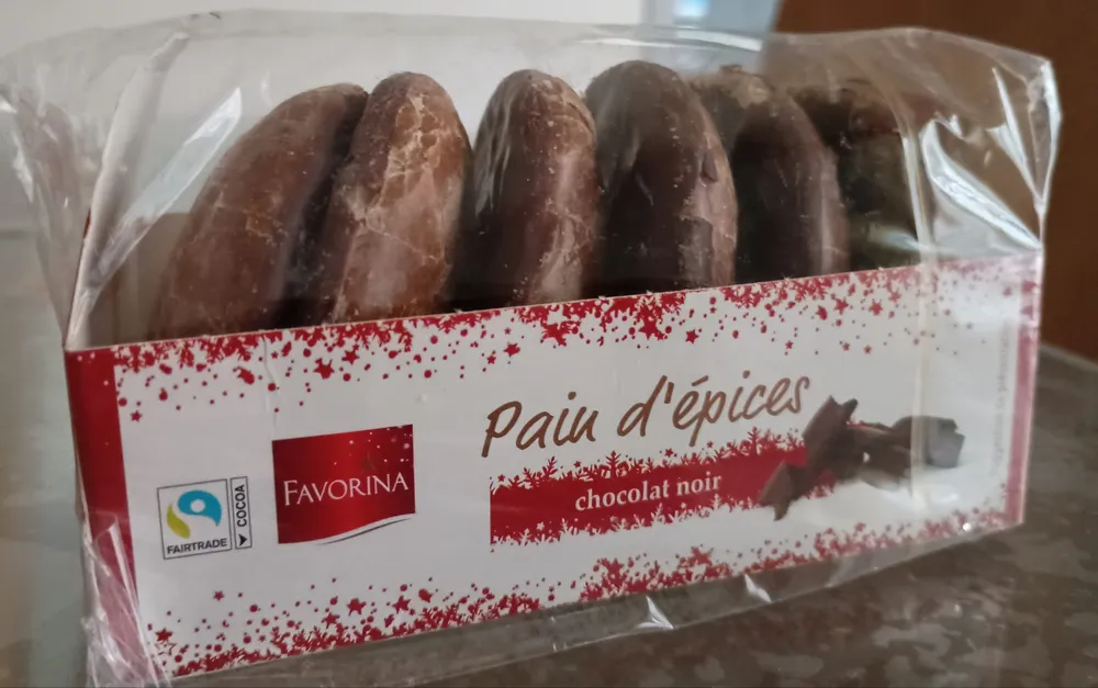 Pains d'épices chocolat noir