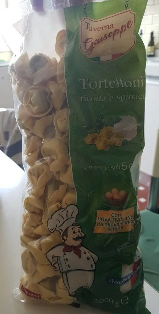 Tortelloni ricotta e spinaci