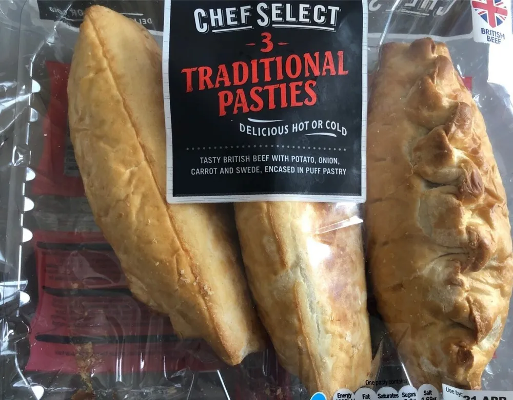 Traditional pasties