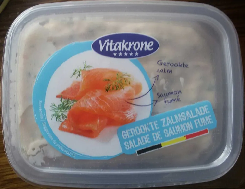 Salade de saumon fumé