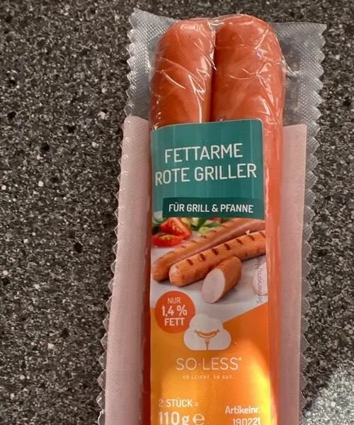 Fettarme Rote Griller