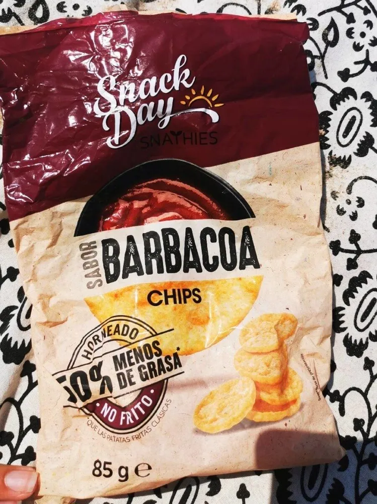 Chips sabor barbacoa