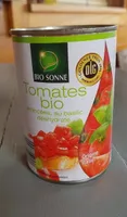 Tomates bio émincées au basilic déshydraté