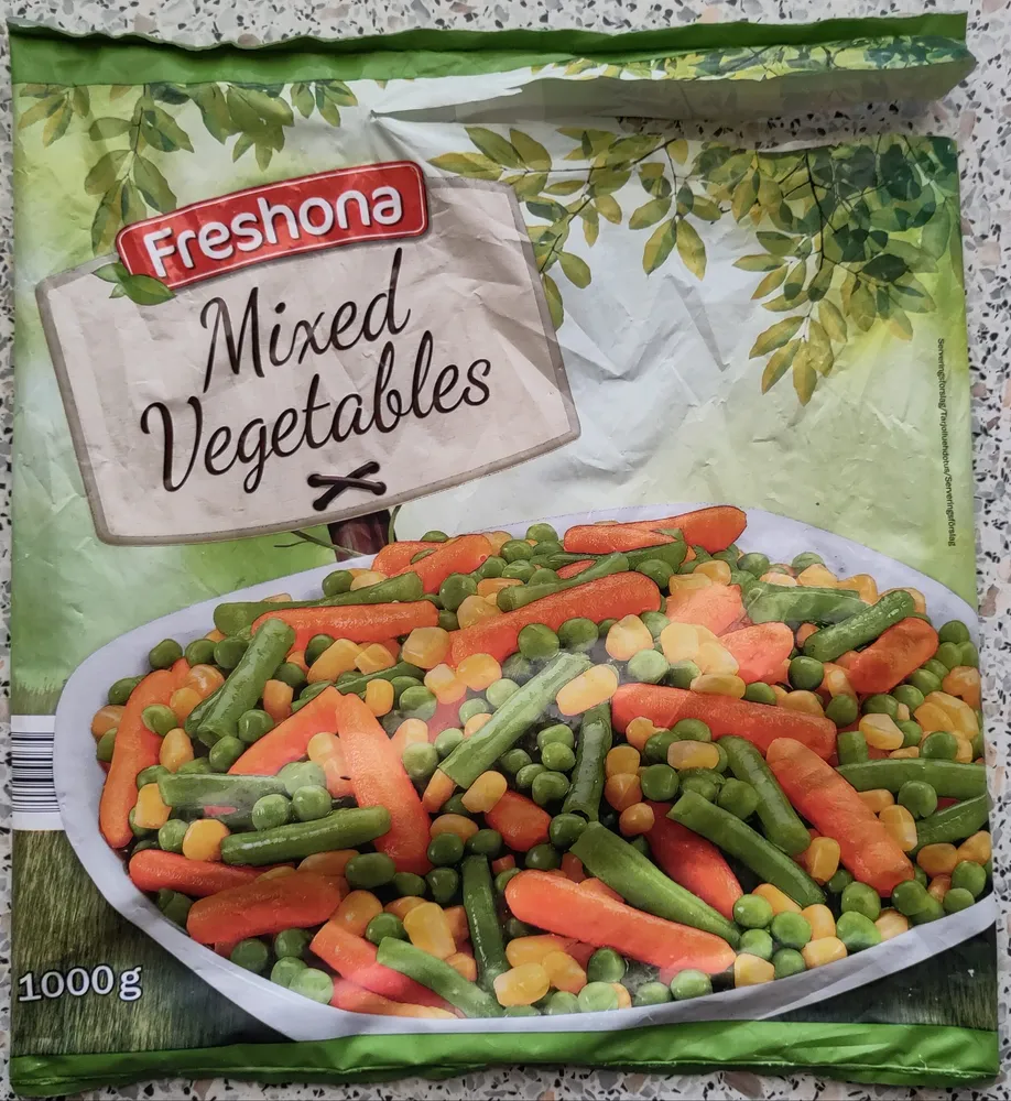 Mixed Vegetables kasvissekoitus