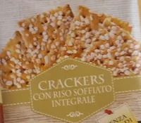 crackers con riso soffiato integrali