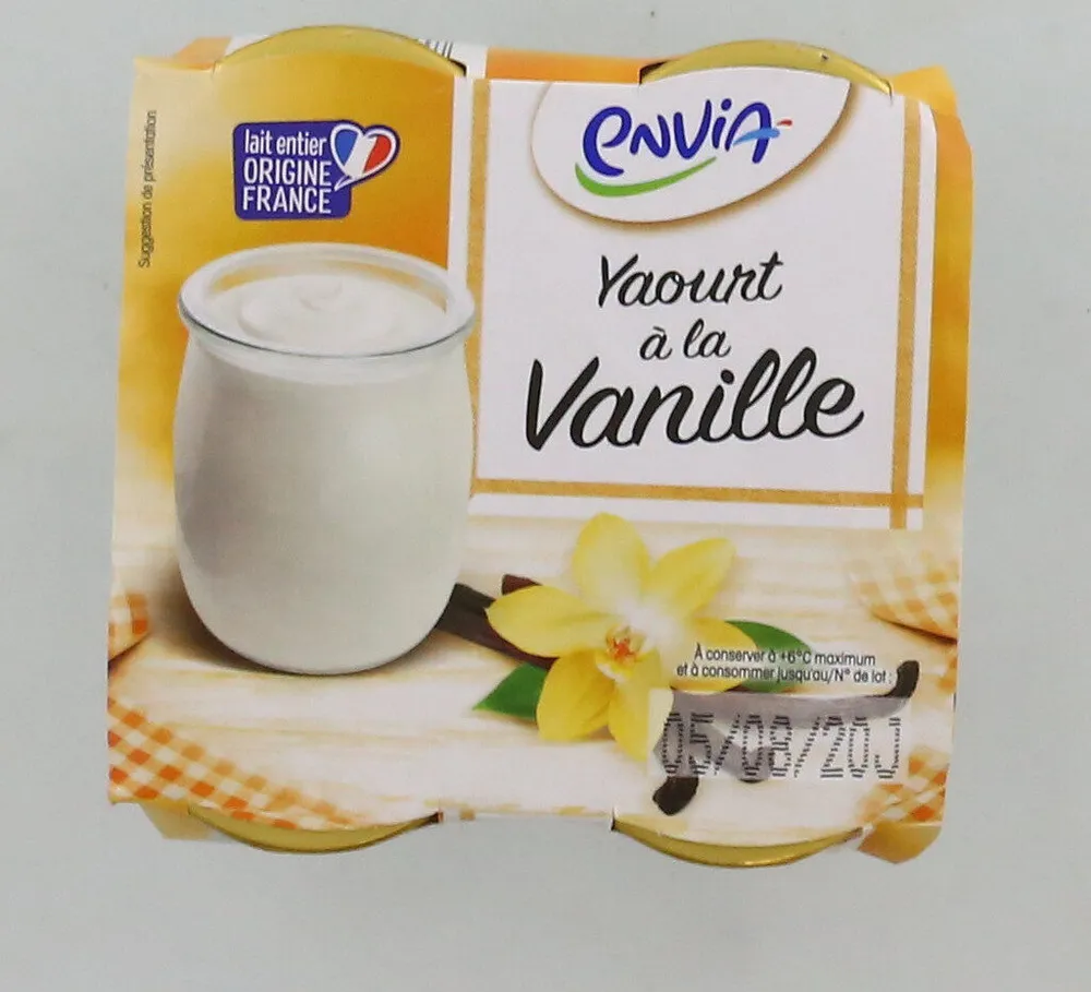 Yaourt à la vanille