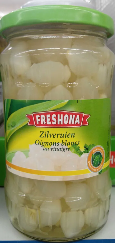 Oignons blancs au vinaigre