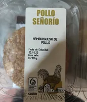 Hamburguesa de pollo Campero