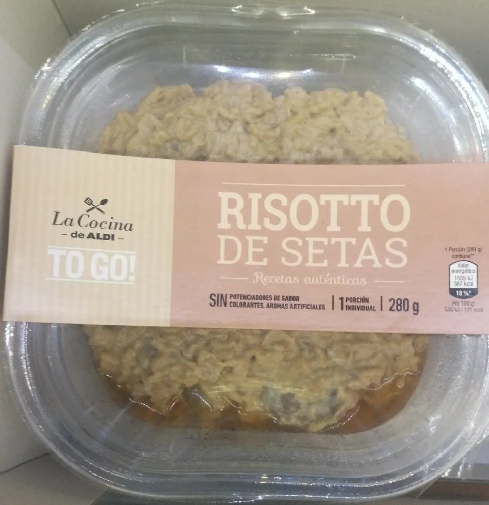 Risotto de setas
