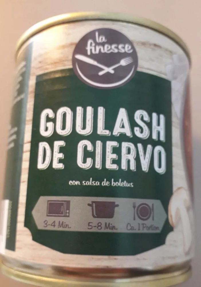 Goulash de ciervo