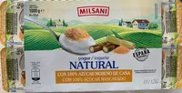 Yogur natural azucarado
