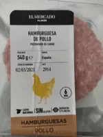 Hamburguesas de pollo