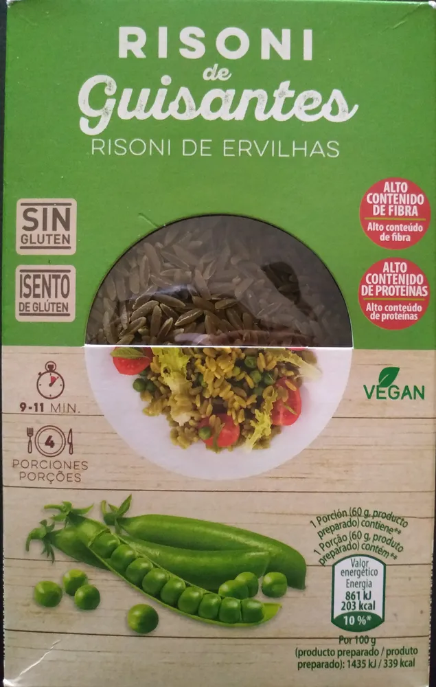 Risoni de Guisantes