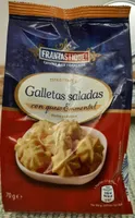 Galletas saladas con queso emmental