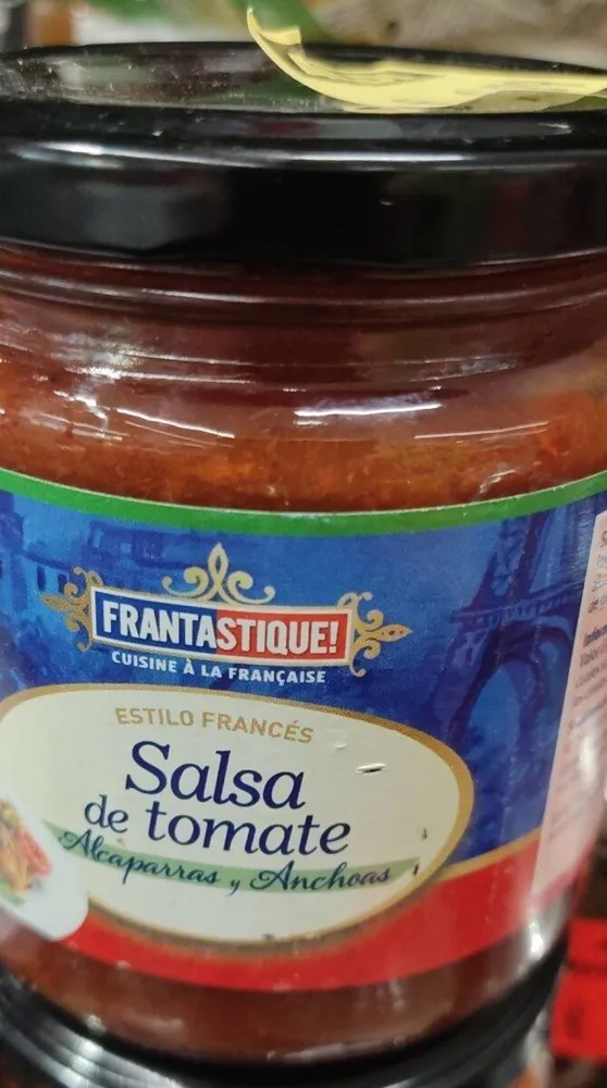 Salsa de tomate alcaparras y anchoas