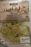 Ravioli Gorgonzola DOP speck y cebolla caramelizada