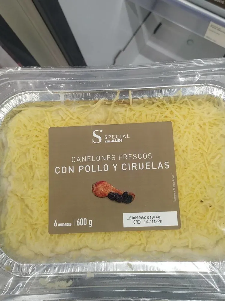 Canelones fresco