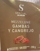 Mezzelune gambas y cangrejo