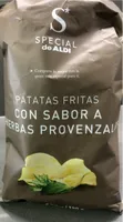 Patatas fritas con sabor a hierbas provenzales