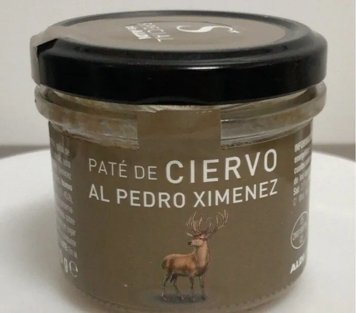 Paté de ciervo al Pedro Ximenez