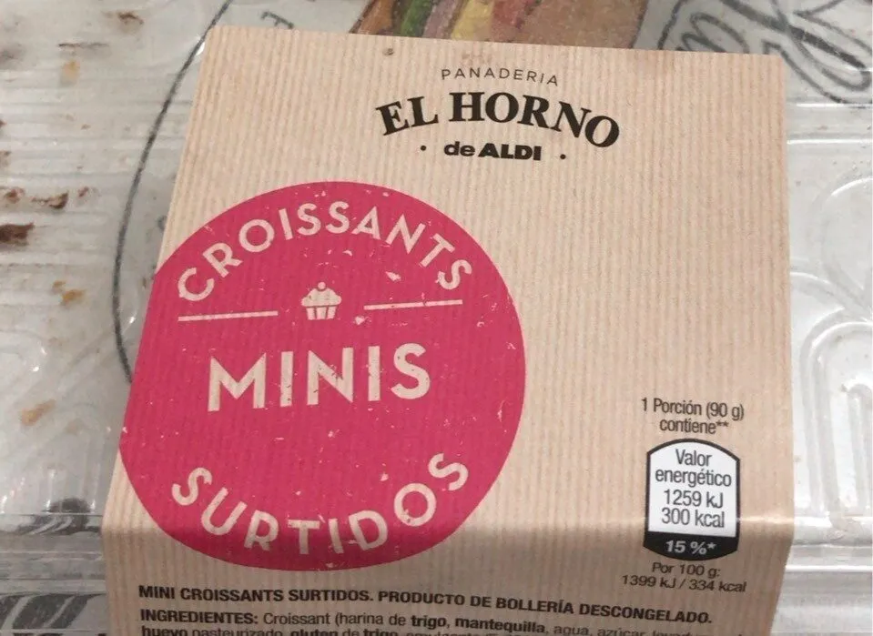 Croissants MINIS surtidos