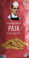 Patatas fritas paja