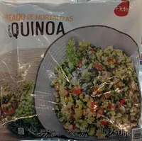 Salteado de hortalizas y quinoa