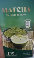 Matcha té verde en polvo