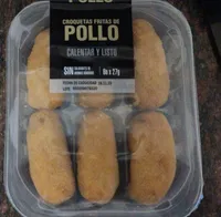Croquetas fritas de jamón
