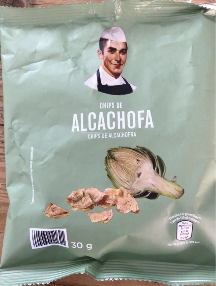 Chips de alcachofa