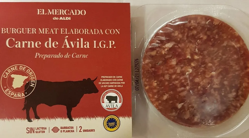 Hamburguesa ternera 90%
