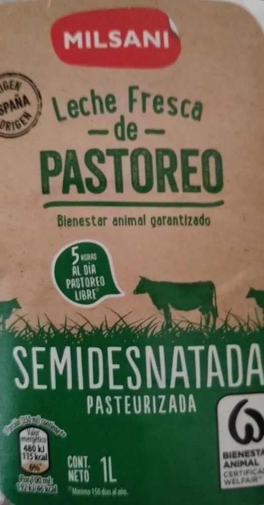 Leche fresca