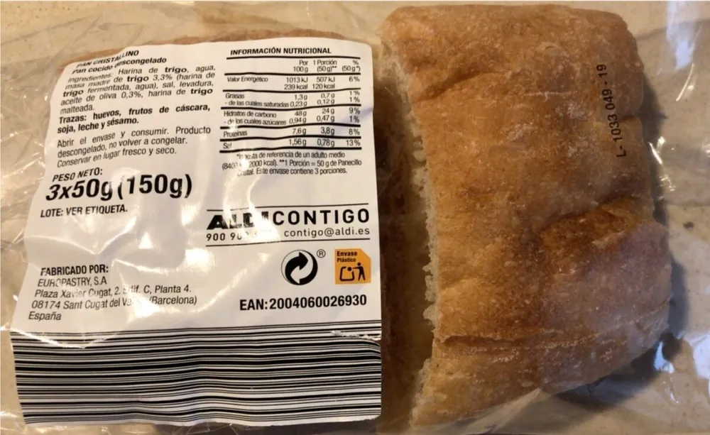 Pan cristallino