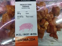 Pincho de cerdo marinado