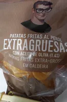 Patatas fritas al perol extragruesas