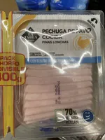 PECHUGA DE PAVO COCIDA FINAS LONCHAS