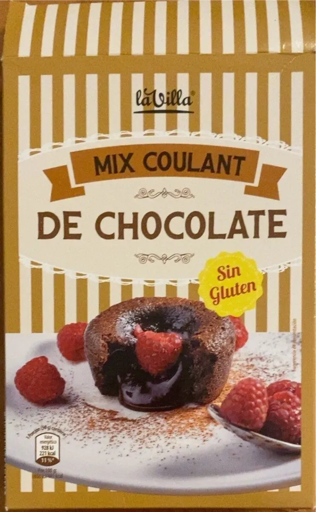 Mix coulant de chocolate