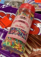 Fideos de colores