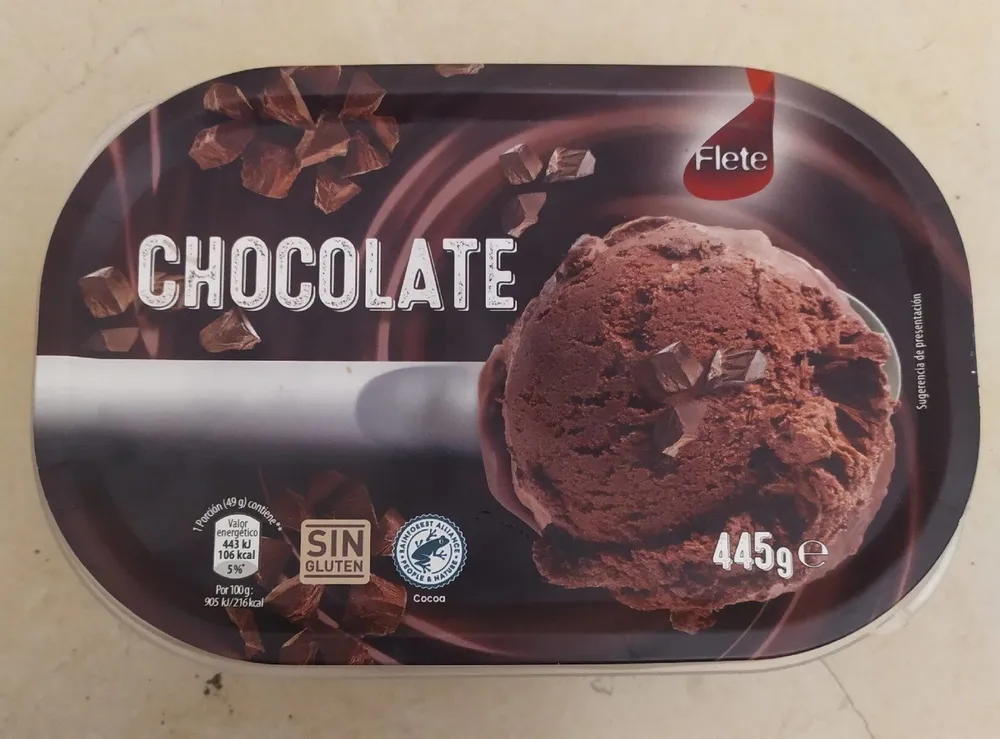Helado Crema Chocolate