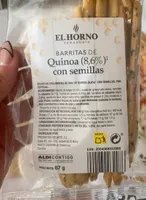 barritas de quinoa con semillas