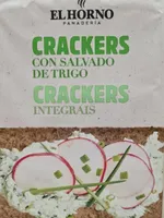Crackers con salvado de trigo