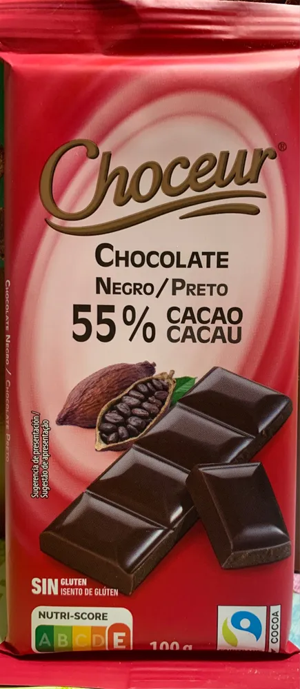 Chocolate negro 55% cacao